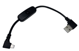 Stratux Elbow Power Cable
